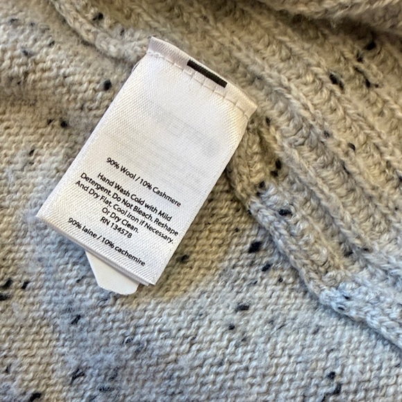 Vineyard Vines waterfall cardigan in wool / cashmere - Picture 5 of 6